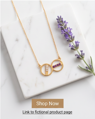 Amethyst Spectacle Necklace