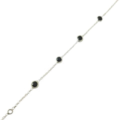 Black Spinel Stone Bracelet