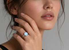 Ice Blue Ring