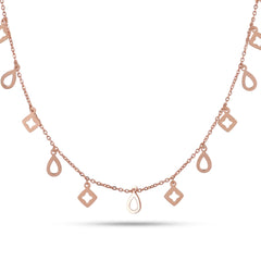 Charm Rose Gold Necklace