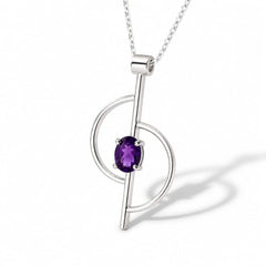 Amethyst Orbit Pendant