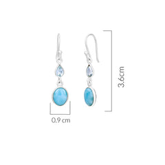 Coastal Blue Earrings