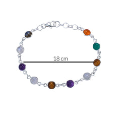 Everyday Multi-Coloured Tourmaline Bracelet