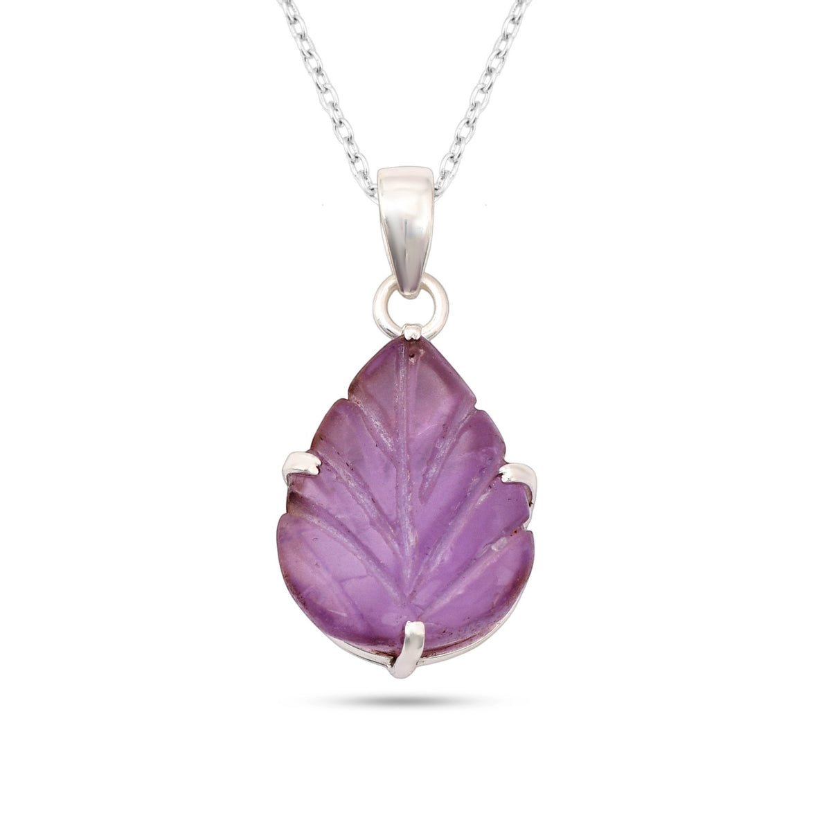 Lilac Leaf Necklace