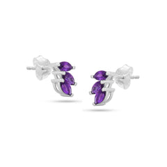 Purple Tide Earrings