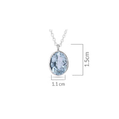 Tranquil Aquamarine Necklace