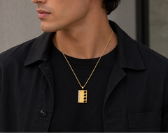 Noir spark black spinel cz silver pendant necklace