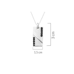 Black Edge Pendant