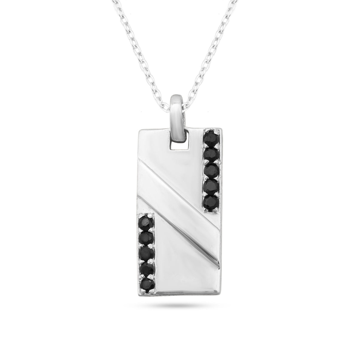 Black Edge Pendant