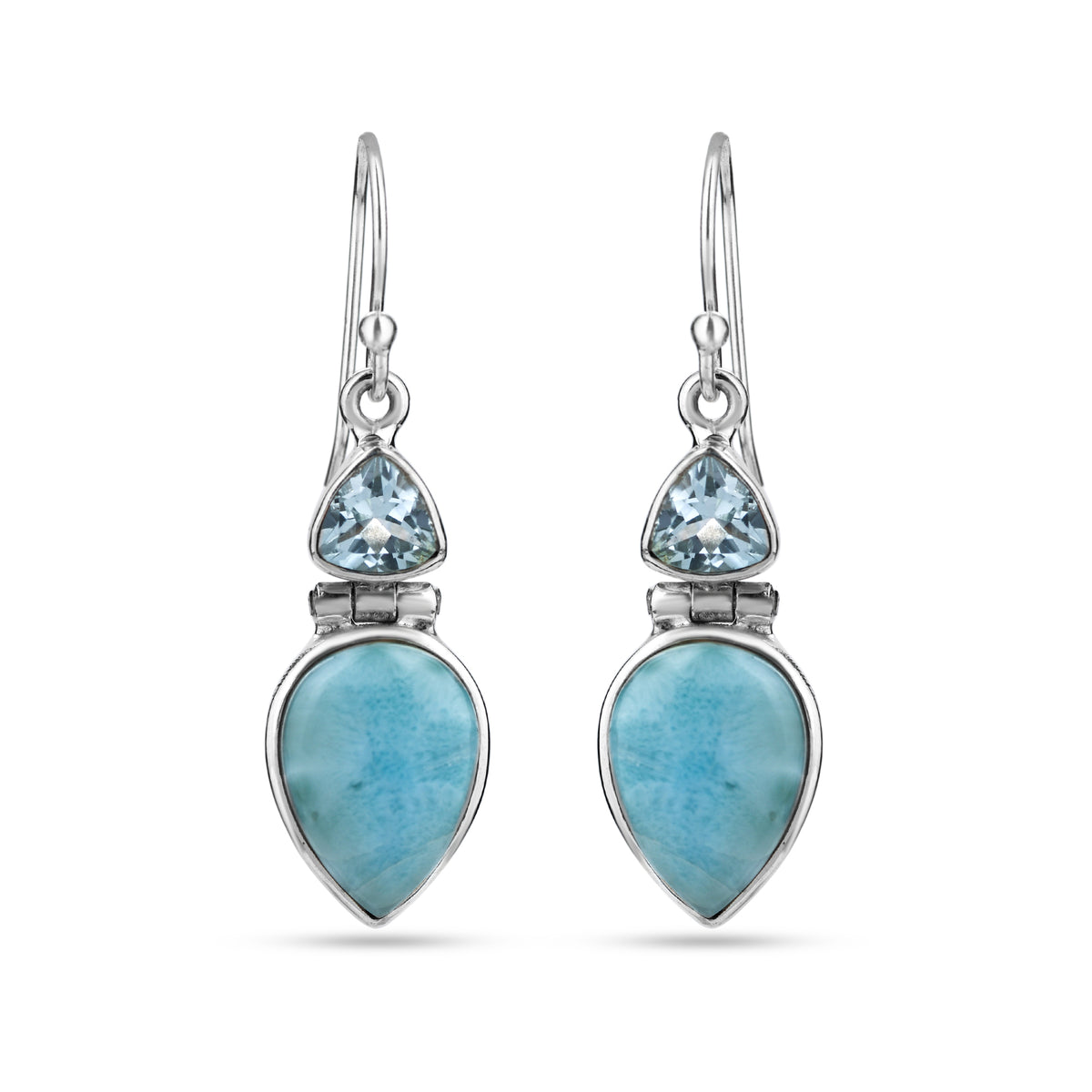 Blue Balance Earrings