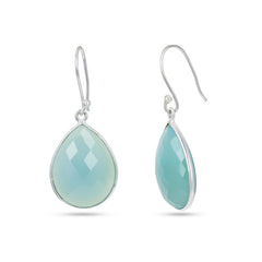 Blue Mist Drop Earrings