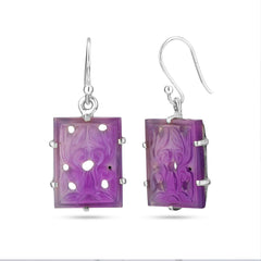 Violet Bloom Earrings