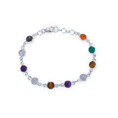 Everyday Multi-Coloured Tourmaline Bracelet