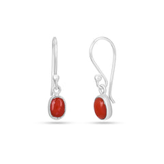 Coral Earrings