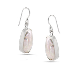 Pearl Bar Earrings
