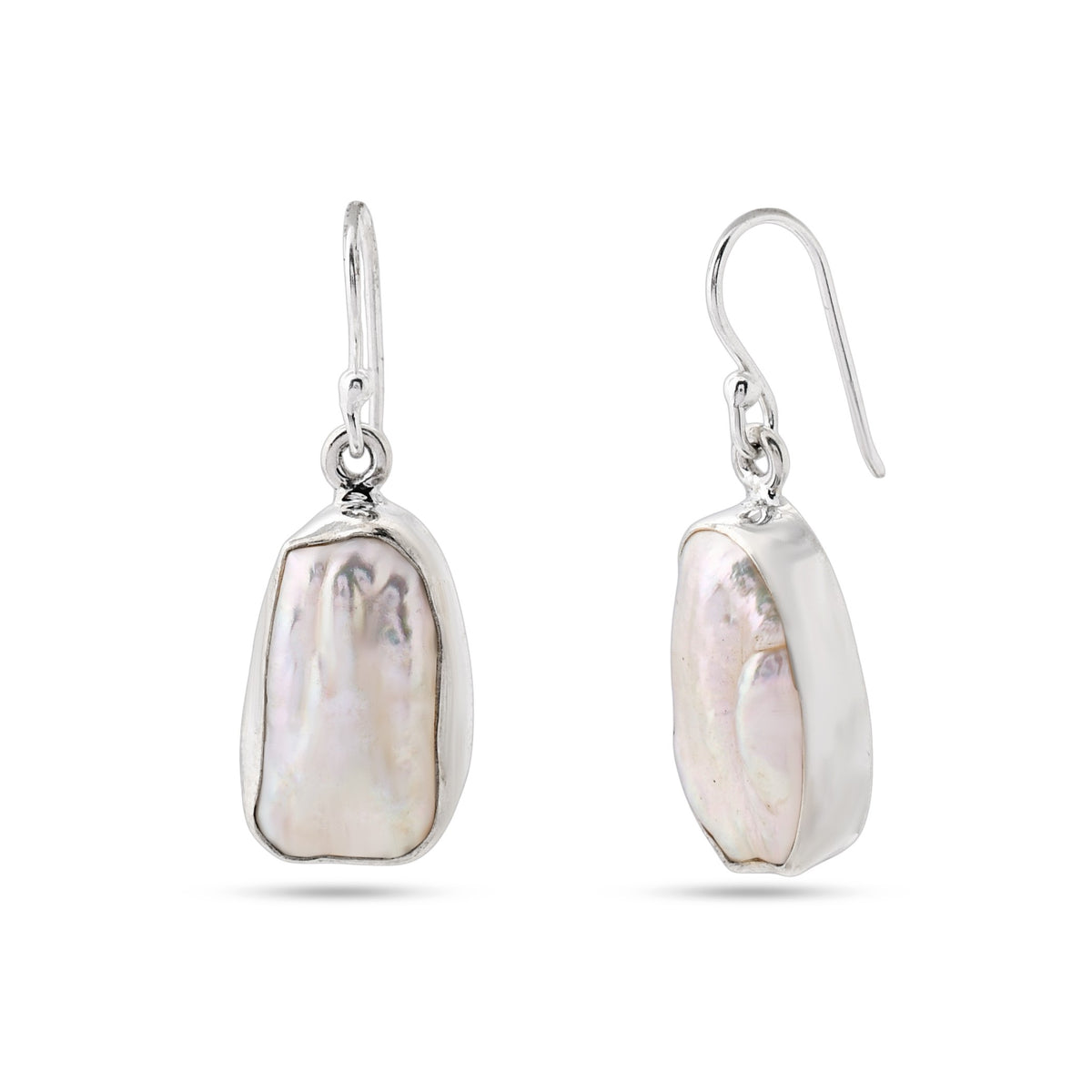 Pearl Bar Earrings