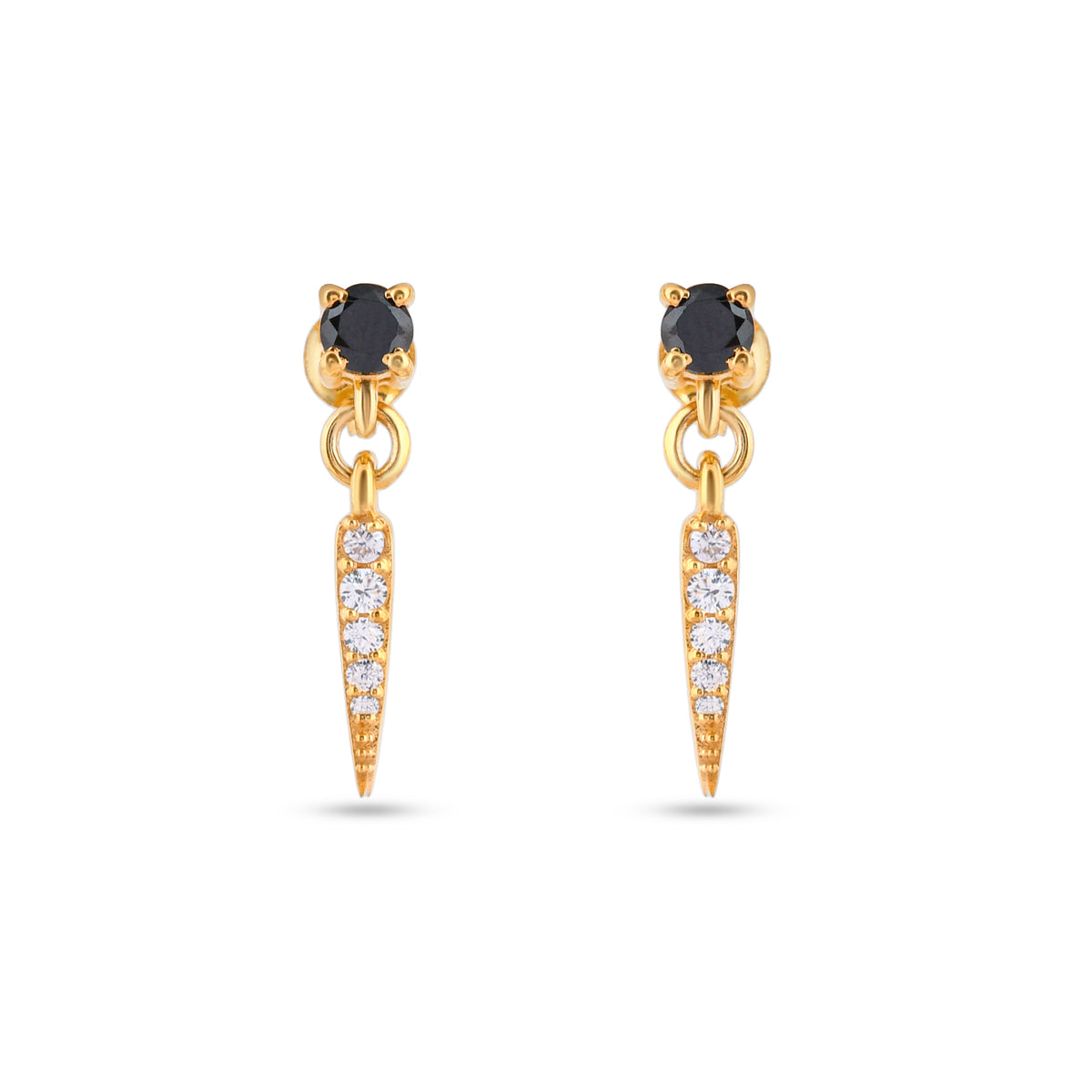 Spike Drop Earrings