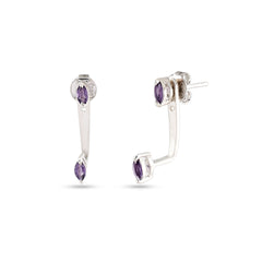 Violet Mist Earrings