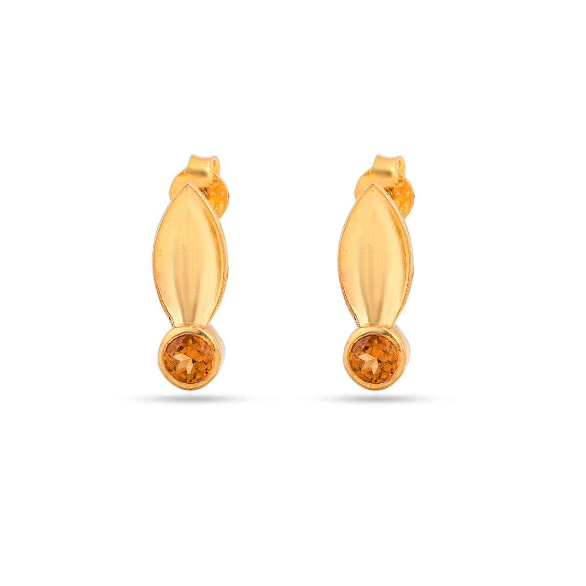 Golden Leaf Earrings