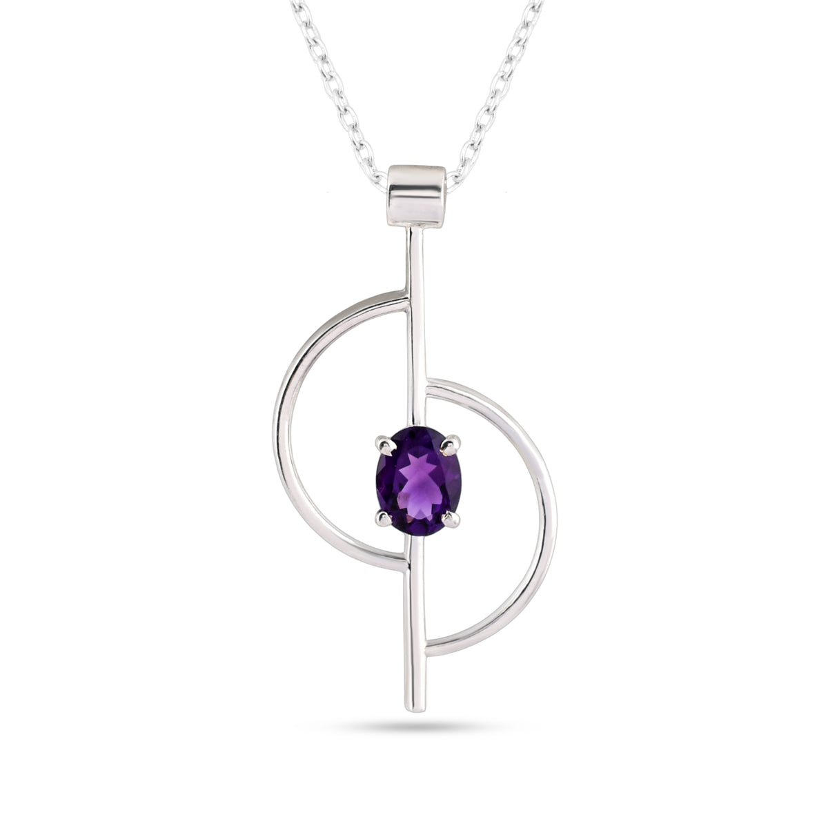 Amethyst Orbit Pendant