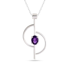 Amethyst Orbit Pendant