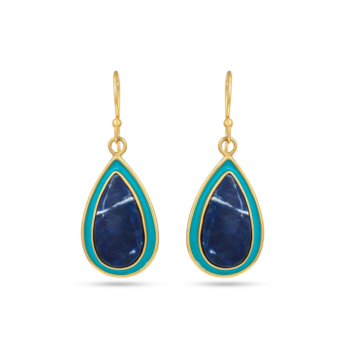 Blue Thought Earrings