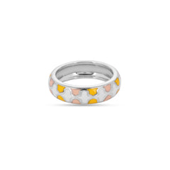 Enamel 925 Silver Ring