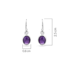 Everyday Glow Amethyst Earrings