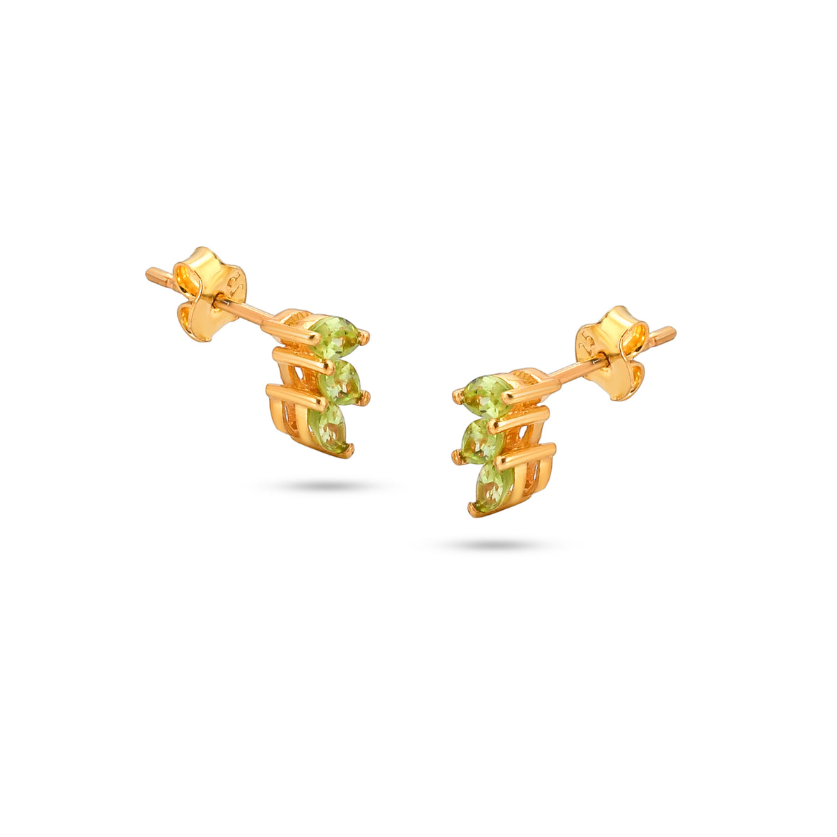 Cuddly Green Earrings