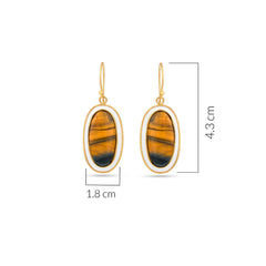 Golden Aura Earrings