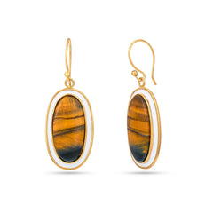 Golden Aura Earrings