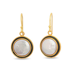 Mother Of Pearl Necklace Set In 925 Silver