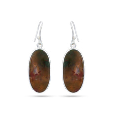 Brown Spark Earrings