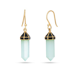 Opalite 925 Silver Earrings