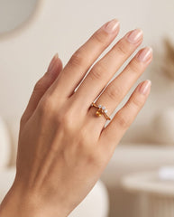 Oval Citrine 925 Silver Ring