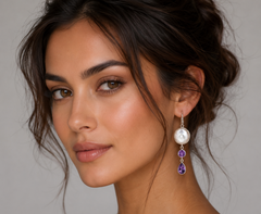 Lilac Whisper Earrings