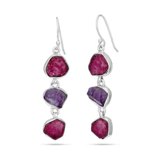 Rough Stones Earring