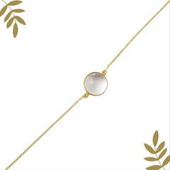 Round crystal bracelet