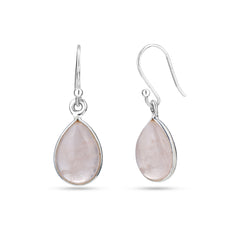 Rose Quartz Earrings