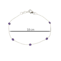 Everyday Amethyst Bracelet