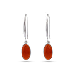 Blingy Orange Earrings