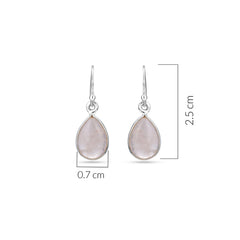 Rose Quartz Earrings
