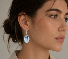 Grey Mist Earrings