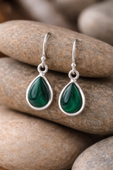 Forest Green Earrings