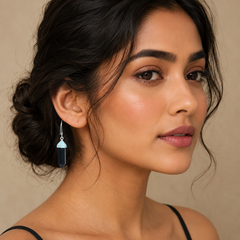 Ebony Bloom Earrings