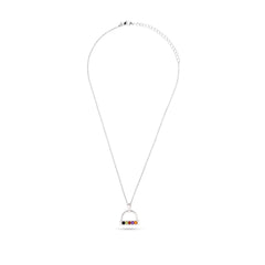 Rainbow Pendant Necklace